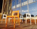Siesta krzesło LUCCA pomarańczowe