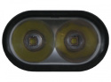LAMPKA OŚWIETLENIE ROWEROWE PRIMO BIKE LAMPA PRZEDNIA 1P. 3 W. 2 LED 350 lum - SREBR. USB