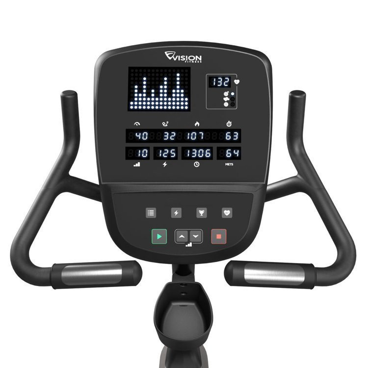 Rower Treningowy Elektromagnetyczny U60 Black 100962 Vision Fitness
