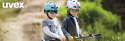 Kask rowerowy dziecięcy Uvex Kid 3 Grey lime 55-58