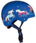 KASK DZIECIĘCY MICRO UNICORN ŚWIATEŁKO S(48-53CM)