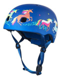 KASK DZIECIĘCY MICRO UNICORN ŚWIATEŁKO S(48-53CM)