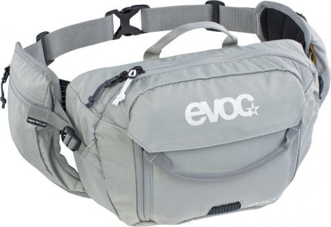 EVOC NERKA ROWEROWA HIP PACK 3L GREY + BUKŁAK 1,5L