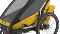Przyczepka rowerowa dla dziecka - THULE Chariot Sport 2 - Yellow