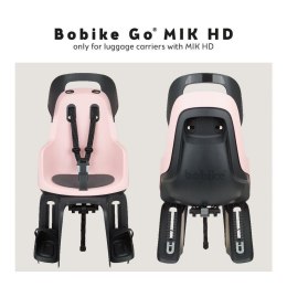 Fotelik rowerowy Bobike GO bagażnik MIK HD Candy Pink