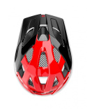 KASK ROWEROWY RUDY PROJECT CROSSWAY BLACK RED SHINY