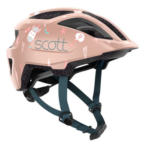 KASK ROWEROWY SCOTT DZIECIĘCY SPUNTO KID CRYSTAL PINK 46-52CM