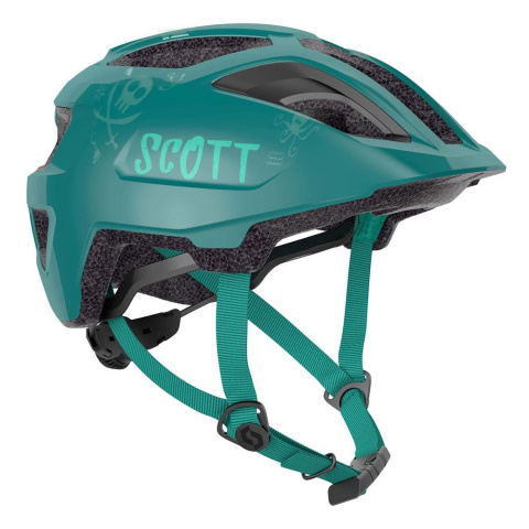 KASK ROWEROWY SCOTT DZIECIĘCY SPUNTO KID HAPPY GREEN