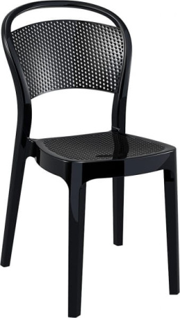 Siesta krzesło BEE CZARNE