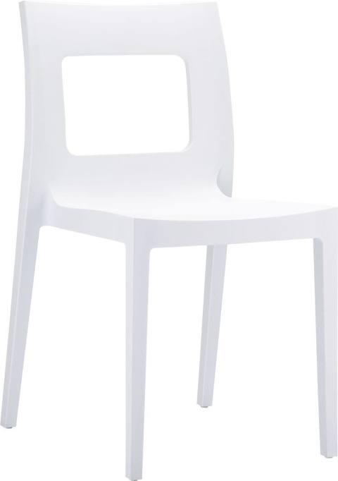 Siesta krzesło LUCCA białe