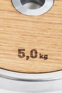 Obciążenie NOHRD WeightPlate 5kg Oak Vintage