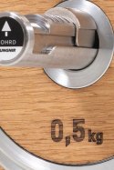 Obciążenie NOHRD WeightPlate 0,5kg Oak Vintage