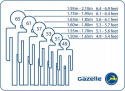 ROWER GAZELLE ORANGE C7+ H57CM DUST