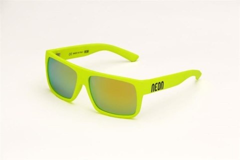 OKULARY NEON RIDE YELLOW FLUO SZKŁO X7 GOLD CAT 3