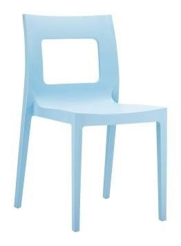 Siesta krzesło LUCCA jasnoniebieskie