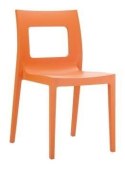 Siesta krzesło LUCCA pomarańczowe