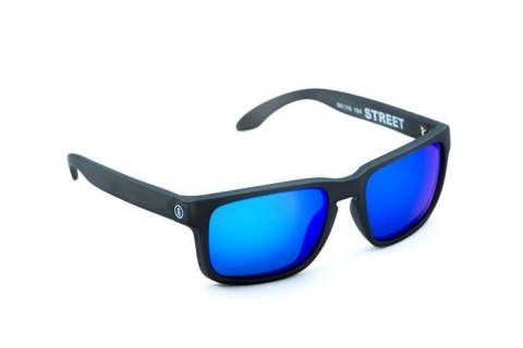 OKULARY NEON STREET BLACK szkło-X8 BLUE CAT 3