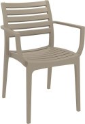 Siesta krzesło ARTEMIS brązowe dove grey