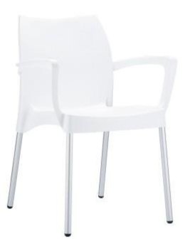 Siesta krzesło DOLCE białe