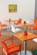Siesta krzesło DOLCE pomarańczowe