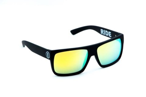 OKULARY NEON RIDE BLACK szkło-X7 GOLD CAT3