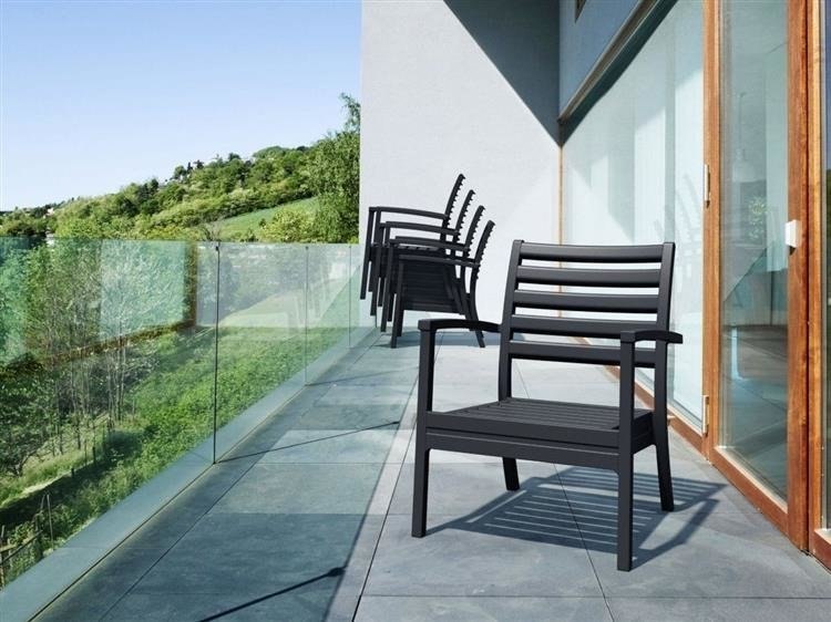 Siesta krzesło ARTEMIS XL czarny