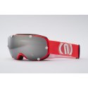 GOGLE OUT PLUS RED FLUO SZYBA SILVER CAT3