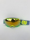 GOGLE OUT PLUS YELLOW FLUO/JEANS SZYBA M3 GOLD CAT3