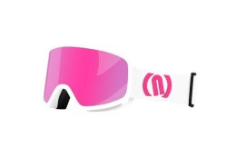 GOGLE NEON JOLLY WHITE/PINK FLUO SZYBA M7 VIOLET CAT3