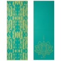 GAIAM MATA DO JOGI DWUSTRONNA TURQUOISE LOTUS 6 MM 62344