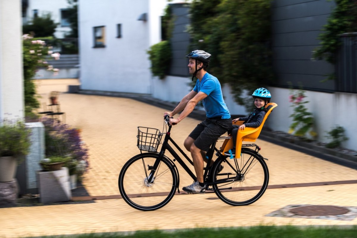 Fotelik rowerowy - THULE RideAlong Lite - pomarańczowy