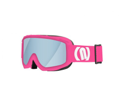 GOGLE NEON FUNNY PINK FLUO/ WHITE SZYBA STEEL CAT3